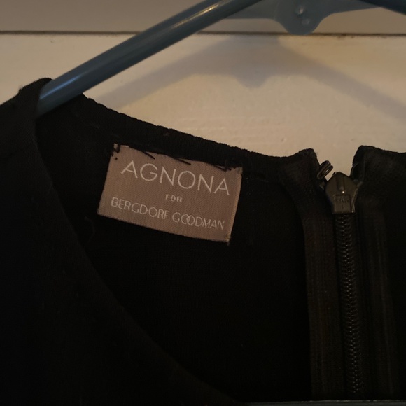 Black Agnona shift dress - Picture 3 of 4